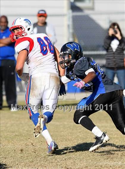 Thumbnail 3 in Faith Baptist @ Windward (CIF SS D1 8-Man Playoffs) photogallery.