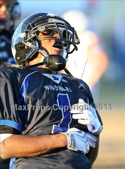 Thumbnail 2 in Faith Baptist @ Windward (CIF SS D1 8-Man Playoffs) photogallery.