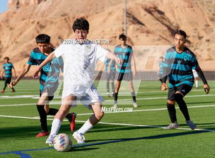Thumbnail 1 in Somerset Sky Pointe vs Virgin Valley (JV Team Bulldog Invitational) photogallery.