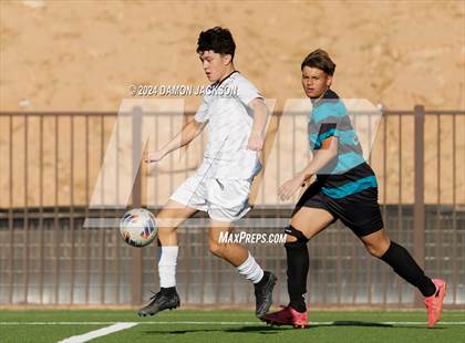 Thumbnail 2 in Somerset Sky Pointe vs Virgin Valley (JV Team Bulldog Invitational) photogallery.