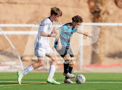 Thumbnail 3 in Somerset Sky Pointe vs Virgin Valley (JV Team Bulldog Invitational) photogallery.