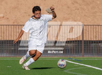 Thumbnail 3 in Somerset Sky Pointe vs Virgin Valley (JV Team Bulldog Invitational) photogallery.