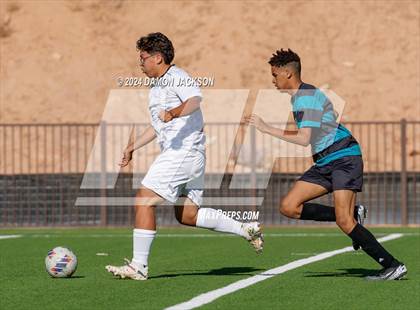 Thumbnail 3 in Somerset Sky Pointe vs Virgin Valley (JV Team Bulldog Invitational) photogallery.