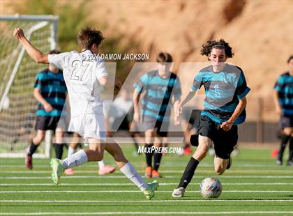 Thumbnail 1 in Somerset Sky Pointe vs Virgin Valley (JV Team Bulldog Invitational) photogallery.