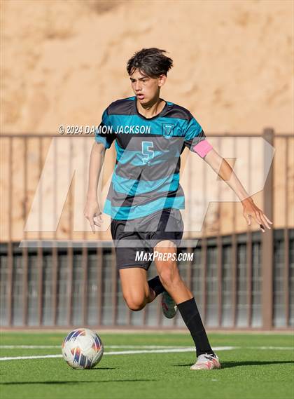 Thumbnail 1 in Somerset Sky Pointe vs Virgin Valley (JV Team Bulldog Invitational) photogallery.