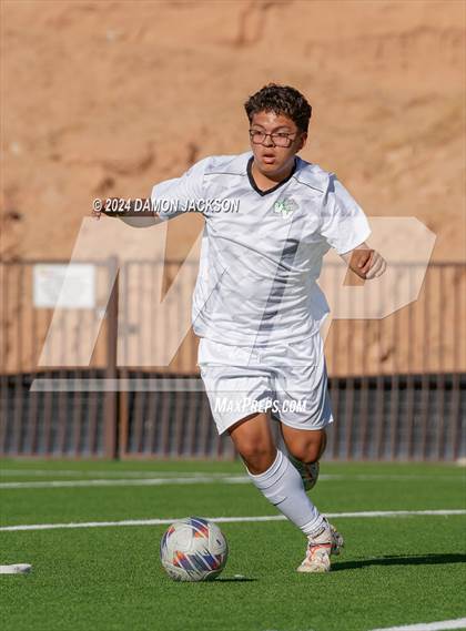 Thumbnail 1 in Somerset Sky Pointe vs Virgin Valley (JV Team Bulldog Invitational) photogallery.