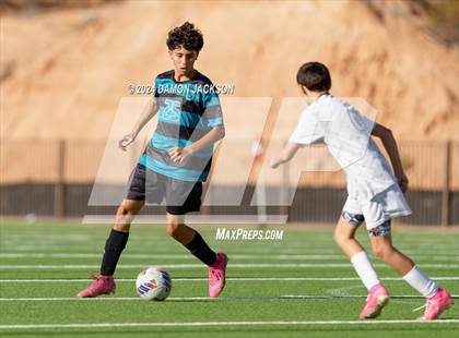 Thumbnail 1 in Somerset Sky Pointe vs Virgin Valley (JV Team Bulldog Invitational) photogallery.