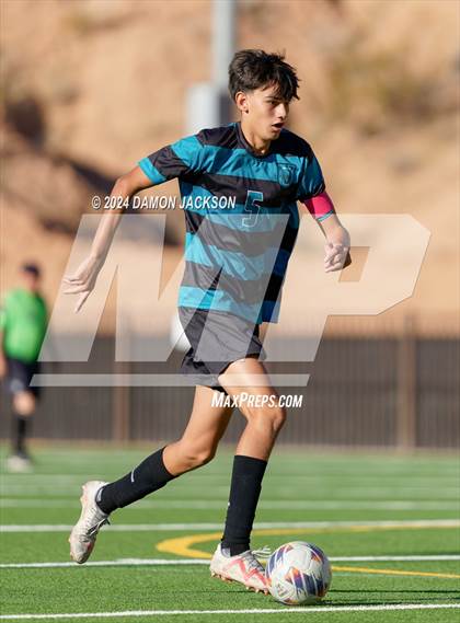 Thumbnail 2 in Somerset Sky Pointe vs Virgin Valley (JV Team Bulldog Invitational) photogallery.