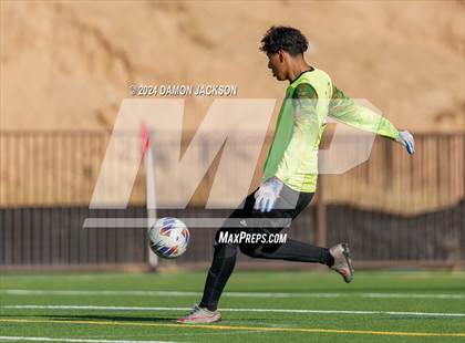 Thumbnail 2 in Somerset Sky Pointe vs Virgin Valley (JV Team Bulldog Invitational) photogallery.