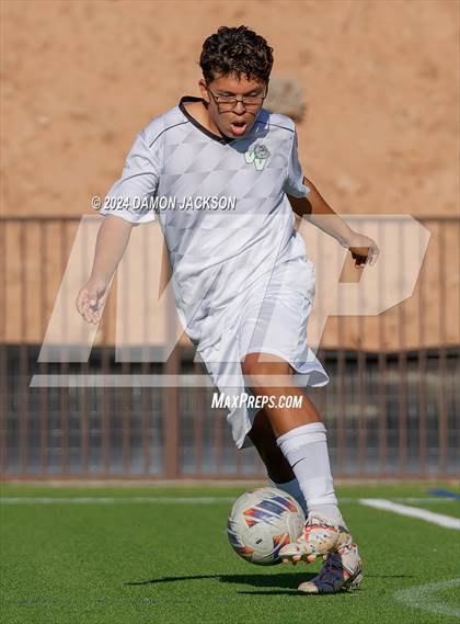 Thumbnail 2 in Somerset Sky Pointe vs Virgin Valley (JV Team Bulldog Invitational) photogallery.