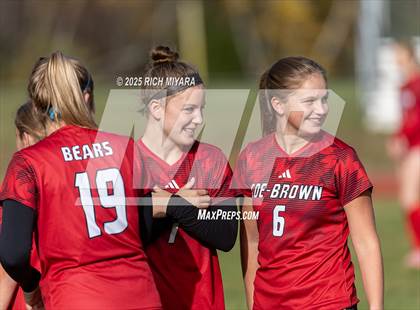 Thumbnail 2 in Coe-Brown Academy vs. Souhegan (NHIAA D2 First Round) photogallery.