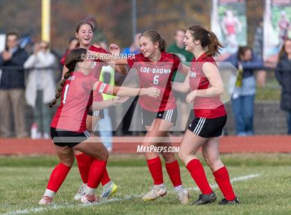 Thumbnail 2 in Coe-Brown Academy vs. Souhegan (NHIAA D2 First Round) photogallery.