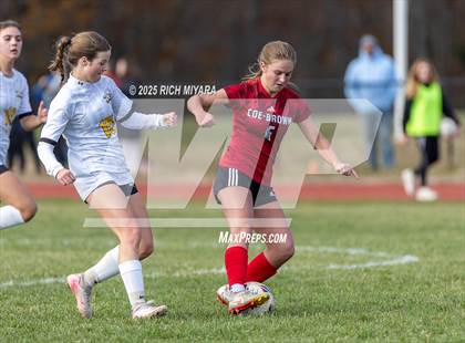 Thumbnail 1 in Coe-Brown Academy vs. Souhegan (NHIAA D2 First Round) photogallery.