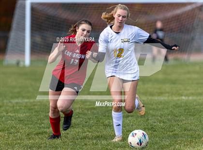 Thumbnail 2 in Coe-Brown Academy vs. Souhegan (NHIAA D2 First Round) photogallery.