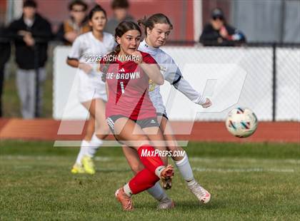 Thumbnail 2 in Coe-Brown Academy vs. Souhegan (NHIAA D2 First Round) photogallery.
