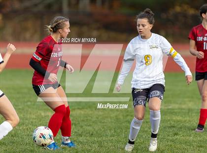 Thumbnail 3 in Coe-Brown Academy vs. Souhegan (NHIAA D2 First Round) photogallery.