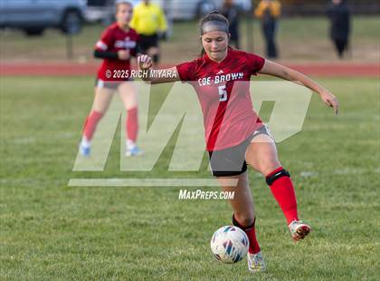 Thumbnail 2 in Coe-Brown Academy vs. Souhegan (NHIAA D2 First Round) photogallery.