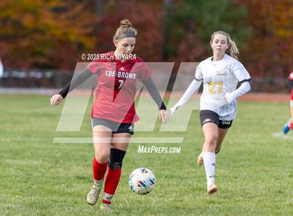 Thumbnail 3 in Coe-Brown Academy vs. Souhegan (NHIAA D2 First Round) photogallery.