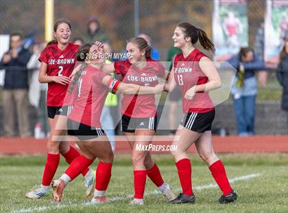 Thumbnail 3 in Coe-Brown Academy vs. Souhegan (NHIAA D2 First Round) photogallery.