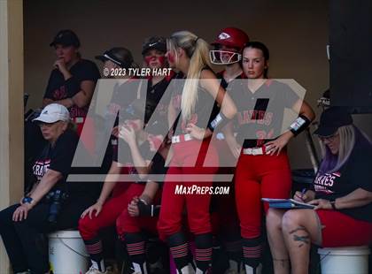Thumbnail 1 in Terre Haute South Vigo vs. Brownsburg (IHSAA 4A Sectional #12 Semi-Final) photogallery.