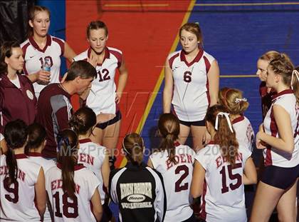 Thumbnail 2 in Eden vs. Hudson (NYSPHSAA Class B Final) photogallery.
