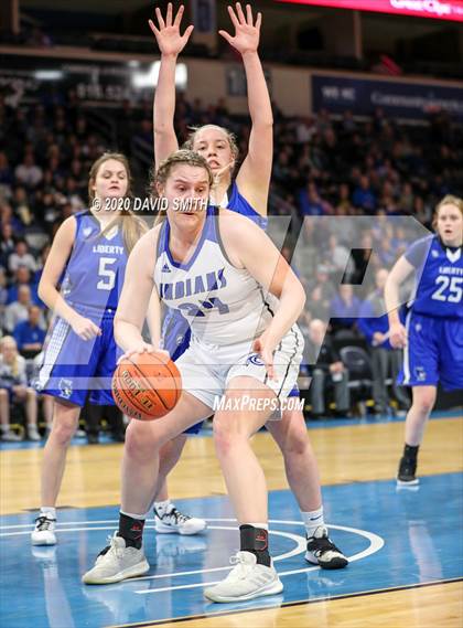 Thumbnail 1 in Liberty vs. Central (MSHSAA Class 5 Sectional) photogallery.