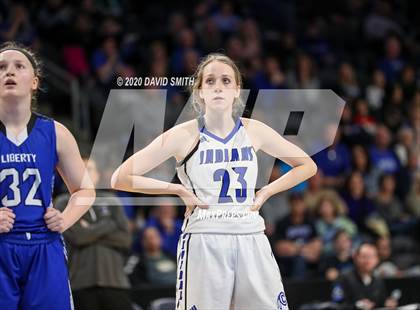 Thumbnail 3 in Liberty vs. Central (MSHSAA Class 5 Sectional) photogallery.