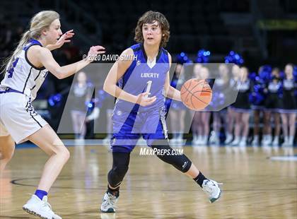 Thumbnail 3 in Liberty vs. Central (MSHSAA Class 5 Sectional) photogallery.