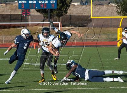 Thumbnail 3 in Pine Creek vs. Thompson Valley (4A First Round) photogallery.