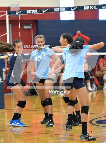 Thumbnail 3 in Cathedral Catholic vs. St. Lucy's (Durango Fall Classic) photogallery.