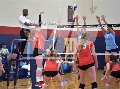 Thumbnail 3 in Cathedral Catholic vs. St. Lucy's (Durango Fall Classic) photogallery.