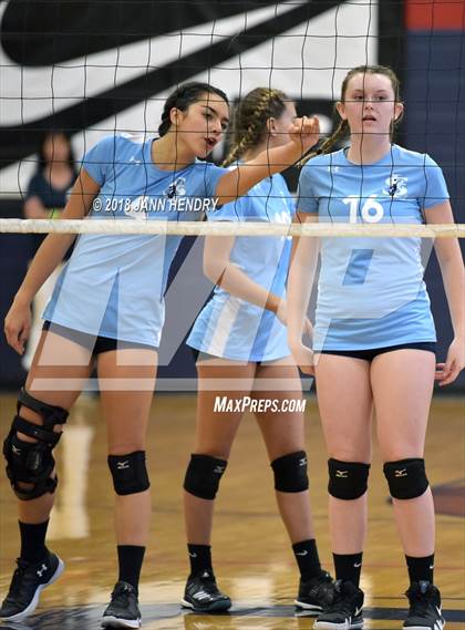 Thumbnail 1 in Cathedral Catholic vs. St. Lucy's (Durango Fall Classic) photogallery.