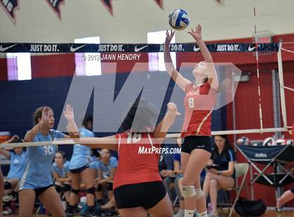 Thumbnail 1 in Cathedral Catholic vs. St. Lucy's (Durango Fall Classic) photogallery.