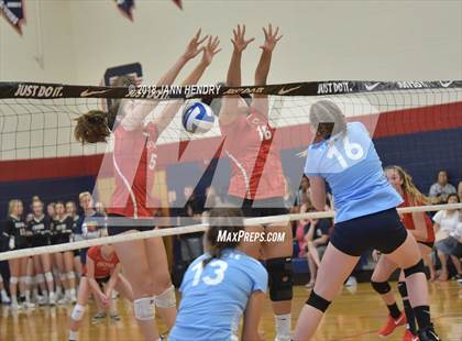Thumbnail 2 in Cathedral Catholic vs. St. Lucy's (Durango Fall Classic) photogallery.