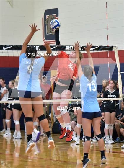 Thumbnail 3 in Cathedral Catholic vs. St. Lucy's (Durango Fall Classic) photogallery.