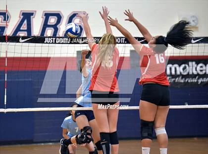 Thumbnail 2 in Cathedral Catholic vs. St. Lucy's (Durango Fall Classic) photogallery.