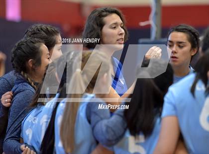 Thumbnail 2 in Cathedral Catholic vs. St. Lucy's (Durango Fall Classic) photogallery.