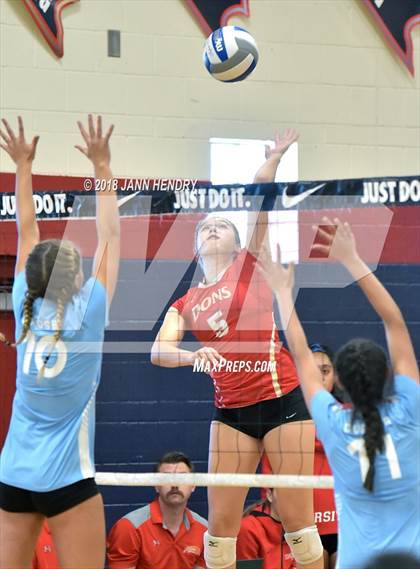 Thumbnail 3 in Cathedral Catholic vs. St. Lucy's (Durango Fall Classic) photogallery.