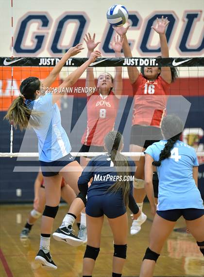 Thumbnail 1 in Cathedral Catholic vs. St. Lucy's (Durango Fall Classic) photogallery.