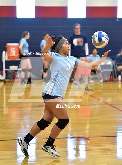 Thumbnail 1 in Cathedral Catholic vs. St. Lucy's (Durango Fall Classic) photogallery.