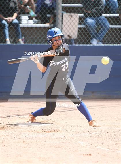 Thumbnail 2 in Hillsdale vs. Pioneer (CIF CCS D2 Final)  photogallery.