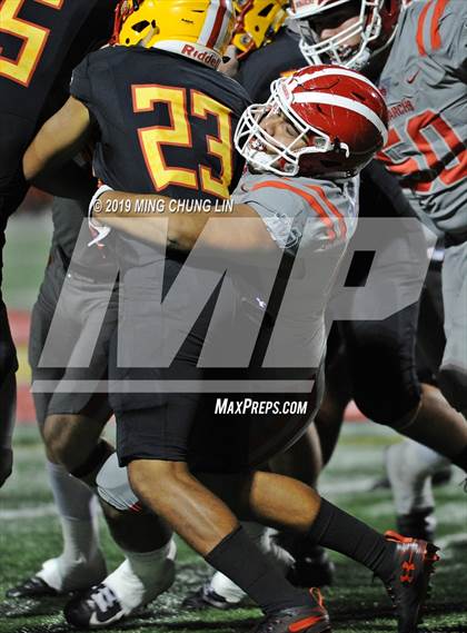 Thumbnail 1 in Mater Dei @ Mission Viejo (CIF SS D1 Semifinal) photogallery.