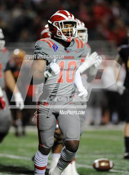 Thumbnail 1 in Mater Dei @ Mission Viejo (CIF SS D1 Semifinal) photogallery.