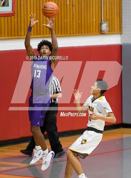 Thumbnail 3 in Cesar Chavez vs. Marcos de Niza (PUHSD Coyote Classic Tournament) photogallery.
