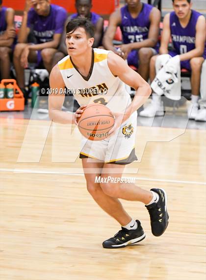 Thumbnail 1 in Cesar Chavez vs. Marcos de Niza (PUHSD Coyote Classic Tournament) photogallery.