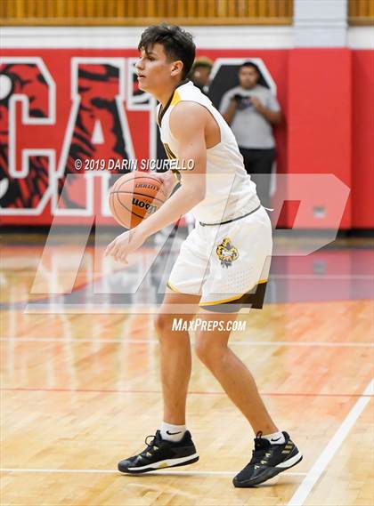 Thumbnail 3 in Cesar Chavez vs. Marcos de Niza (PUHSD Coyote Classic Tournament) photogallery.