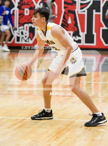 Thumbnail 1 in Cesar Chavez vs. Marcos de Niza (PUHSD Coyote Classic Tournament) photogallery.