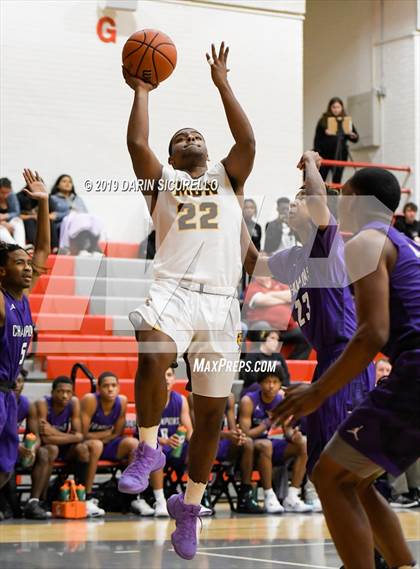 Thumbnail 3 in Cesar Chavez vs. Marcos de Niza (PUHSD Coyote Classic Tournament) photogallery.