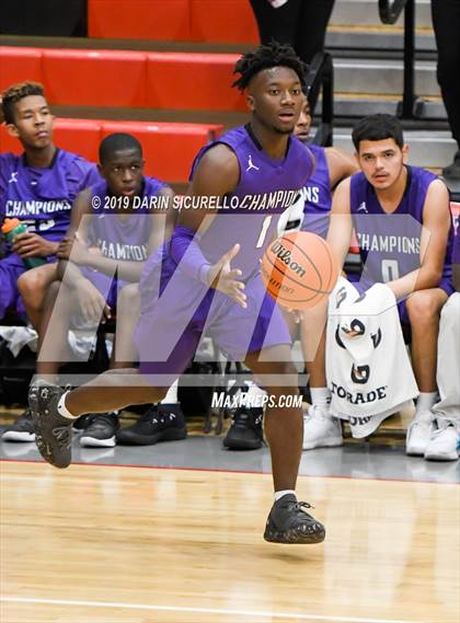 Thumbnail 2 in Cesar Chavez vs. Marcos de Niza (PUHSD Coyote Classic Tournament) photogallery.