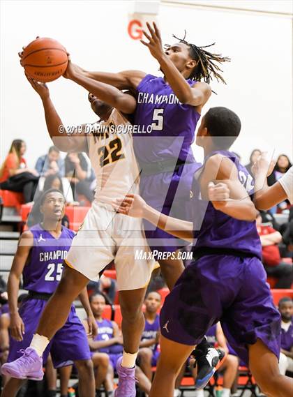 Thumbnail 1 in Cesar Chavez vs. Marcos de Niza (PUHSD Coyote Classic Tournament) photogallery.